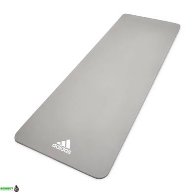 Коврик для йоги Adidas Yoga Mat серый Уни 176 х 61 х 0,8 см