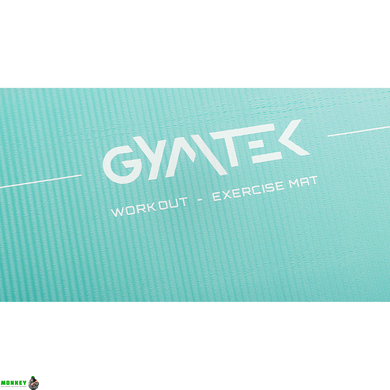 Килимок (мат) для фітнесу та йоги Gymtek NBR 1,5см салатовий
