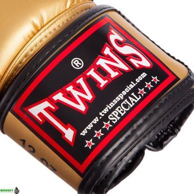 Перчатки боксерские TWINS FBGVSD3-TW6 Синий металлик 16 унции
