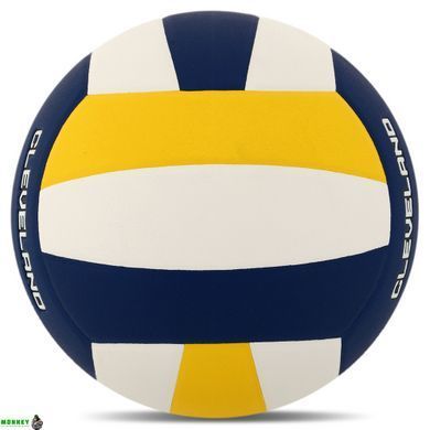 Мяч волейбольный Клееный PU CIMA VB-9025 CLEVELAND EFORT (PU, №5, 5 сл., клееный)