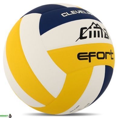 Мяч волейбольный Клееный PU CIMA VB-9025 CLEVELAND EFORT (PU, №5, 5 сл., клееный)