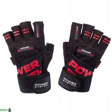 Рукавички для фітнесу Power System PS-2800 Power Grip Red L
