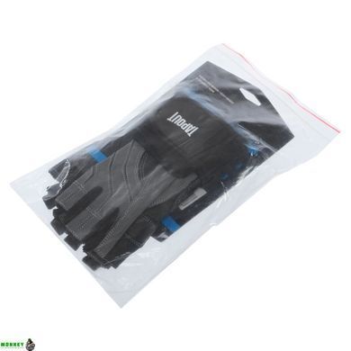 Перчатки для фитнеса и тяжелой атлетики TAPOUT SB168508 Черный-серый M