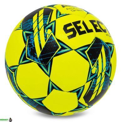 М'яч футбольний SELECT X-TURF V23 №4 жовтий-синій