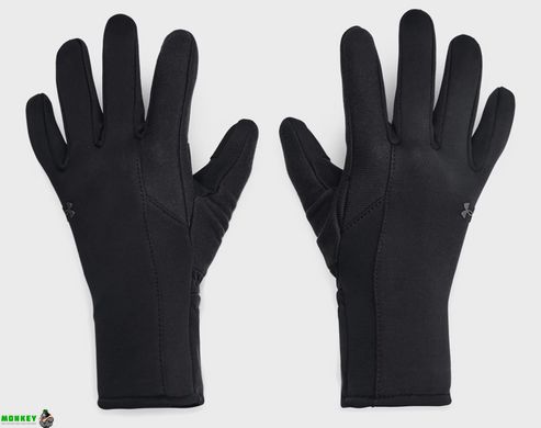 Перчатки UA Storm Fleece Gloves черный Жен SM