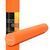 Массажный ролик Cornix EVA+ 90 x 15 см (валик, роллер) XR-0312 Orange