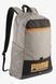 Рюкзак спортивний Puma Plus Backpack 21L чорний сірий Уні 32x14x47 см