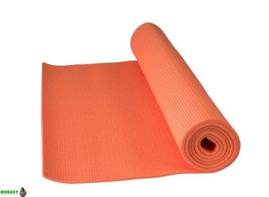 Коврик для йоги и фитнеса Power System PS-4014 Fitness-Yoga Mat Orange