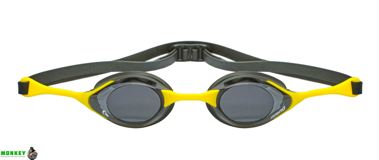Очки для плавания Arena COBRA SWIPE черный, желтый Уни OSFM