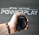 Эспандер кистевой силиконовый PowerPlay PP-4330 Hand Grip Loops Hard 31.5-36 кг. Черный