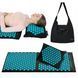 Килимок акупунктурний з подушкою 4FIZJO Eco Mat XL Аплікатор Кузнєцова Black/Blue (P-5907739317452)