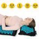 Килимок акупунктурний з подушкою 4FIZJO Eco Mat XL Аплікатор Кузнєцова Black/Blue (P-5907739317452)