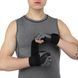 Перчатки для фитнеса и тяжелой атлетики TAPOUT SB168508 Черный-серый M