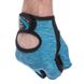 Перчатки для фитнеса и тренировок HARD TOUCH FG-008 XS-L черный-синий