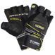 Перчатки для фитнеса и тяжелой атлетики Power System Ultimate Motivation PS-2810 Black Yellow Line S