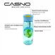 Бутылка для воды CASNO 400 мл KXN-1195 Голубая (Дино) с соломинкой