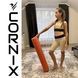 Массажный ролик Cornix EVA+ 90 x 15 см (валик, роллер) XR-0312 Orange