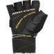 Перчатки для фитнеса и тяжелой атлетики Power System Ultimate Motivation PS-2810 Black Yellow Line S