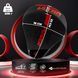 Лапи боксерські PowerPlay 3044 Pro Carbon Ultra Series Чорно-Червоні PU [пара]