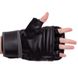 Перчатки для смешанных единоборств MMA EVERLAST HEVY BAG 4301SM S-M черный-серый