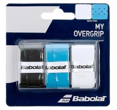Обмотка Babolat My overgrip X 3 black/blue/white