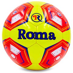 М'яч футбольний ROMA BALLONSTAR T-1068 №5 PU жовтий-помаранчевий