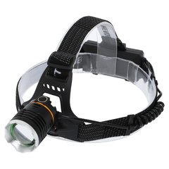 Ліхтарик налобний X-BALOG BL-8061-2-2-P50 (пластик, LED, на батарейках, чорний)
