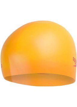 Шапка для плавання Speedo MOULDED SILC CAP JU помаранчевий Діт OSFM