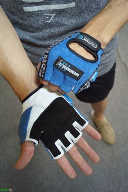 Перчатки для фитнеса и тяжелой атлетики Power System Workout PS-2200 Blue S