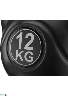 Гиря виниловая Gymtek 12кг черный