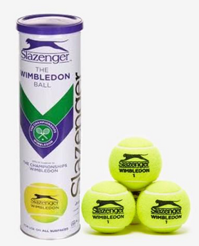 Мячи для тенниса Slazenger Wimbledon Ultra-Vis + Hydroguard 4B 5013317609403