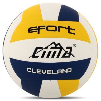 Мяч волейбольный Клееный PU CIMA VB-9032 EFORT CLEVELAND (PU, №5, 5 сл., клееный)