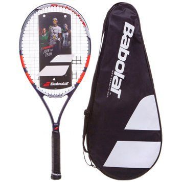 Ракетка для большого тенниса BABOLAT BB121200-30501 PULSION 105, L2 черный-оранжевый