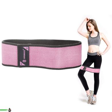 Резинка для фітнесу та спорту із тканини Springos Hip Band Size M FA0110