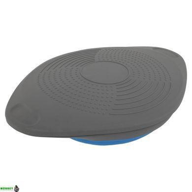 Балансировочная платформа BOSU FI-9996 Zelart серый-синий