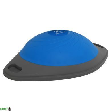 Балансировочная платформа BOSU FI-9996 Zelart серый-синий