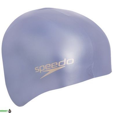 Шапочка для плавания SPEEDO PLAIN MOULDED 870984C816 голубой