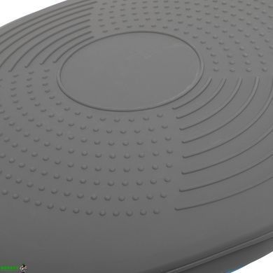 Балансировочная платформа BOSU FI-9996 Zelart серый-синий