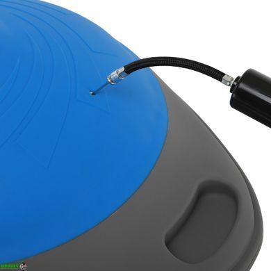 Балансировочная платформа BOSU FI-9996 Zelart серый-синий