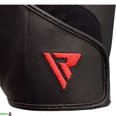Рукавички для фітнесу RDX S2 Leather Black S