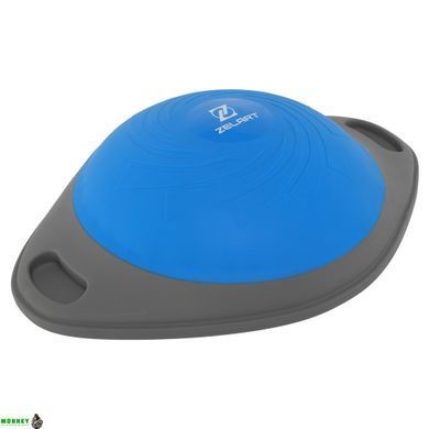 Балансировочная платформа BOSU FI-9996 Zelart серый-синий