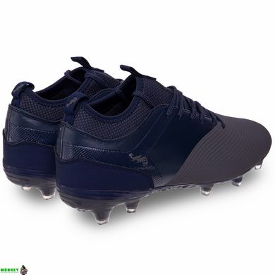 Бутсы футбольные OWAXX JP03-BB-1 размер 38-43 темно-синий-серый