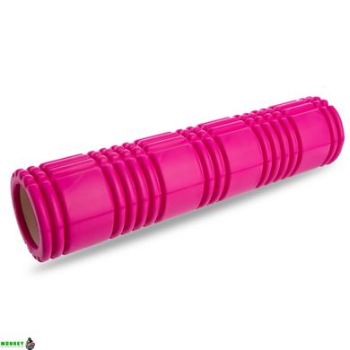 Роллер для йоги та пілатесу (мфр рол) SP-Sport Grid 3D Roller FI-494 61см кольори в асортименті