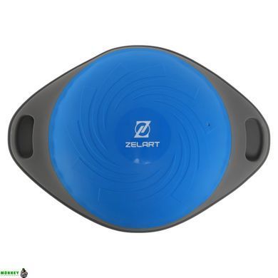 Балансировочная платформа BOSU FI-9996 Zelart серый-синий