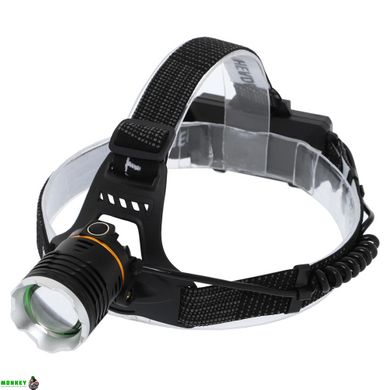Ліхтарик налобний X-BALOG BL-8061-2-2-P50 (пластик, LED, на батарейках, чорний)