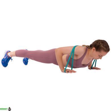 Резинка петля для подтягиваний SP-Sport Fitness LINE FI-9584-1 Бирюзовый 15-25кг бирюзовый