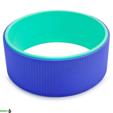 Колесо для йоги Record Fit Wheel Yoga FI-5110 фиолетовый-зеленый