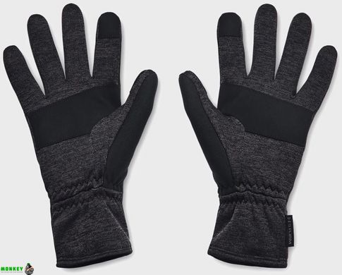 Рукавички UA Storm Fleece Gloves чорний, сірий Чол LG