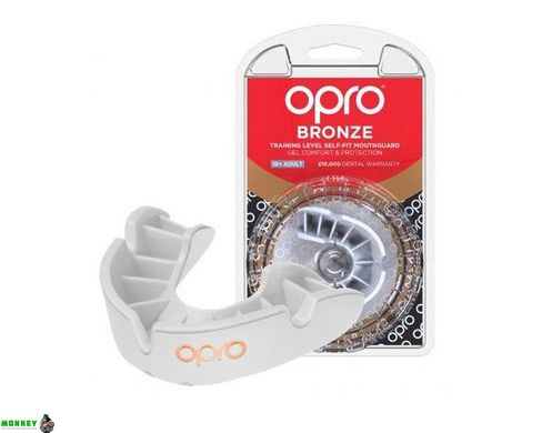 Капа OPRO Bronze While (art.002219004)