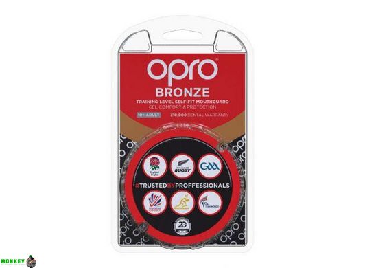 Капа OPRO Bronze While (art.002184006)